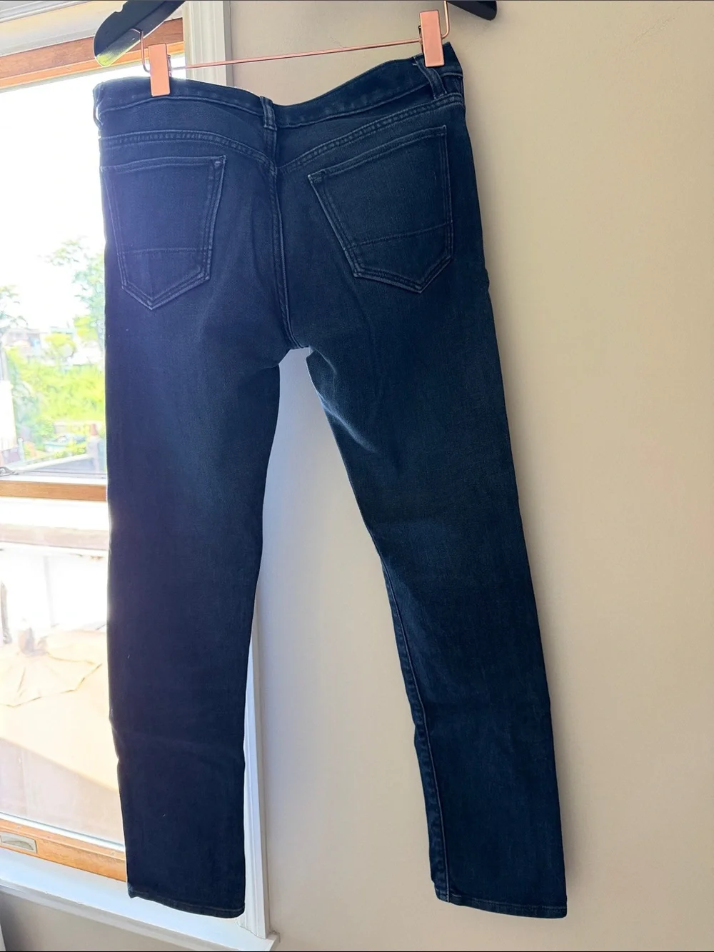 Banana Republic Men's Slim Straight Jeans - Deep Indigo Blue